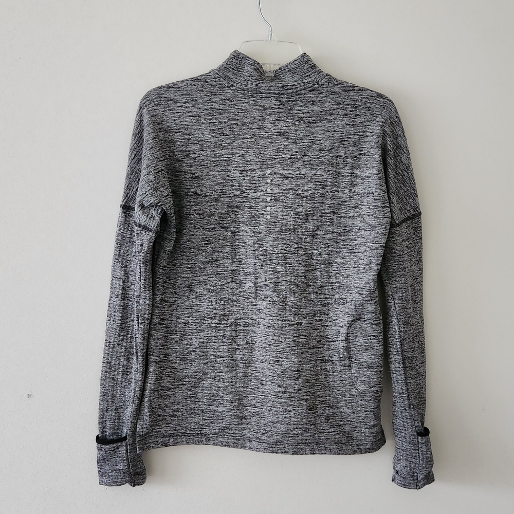 Nike Running Jacket Quarter Zip Grey XS - Picture 2 of 6